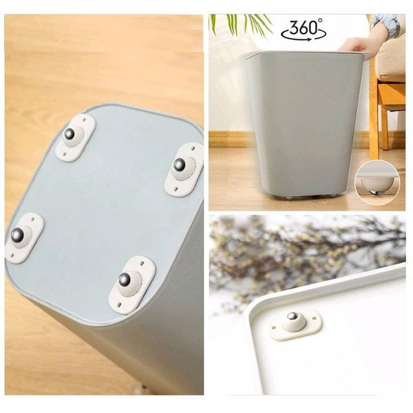 🛋️50% OFF NOW! Universal Stainless Steel Ball Caster Wheels‑Self‑Adhesive Mini Furniture Moving Casters, 360‑Degree Rotation Sticky Roller for Storage Boxes, Nightstands, Trash Cans & Flower Pots