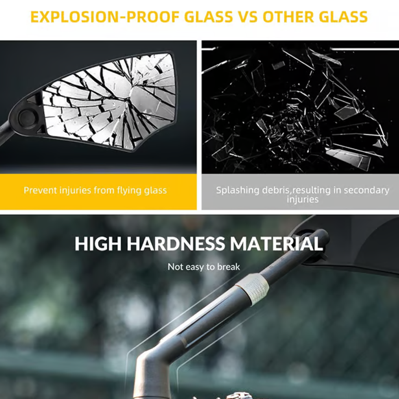 360° Adjustable Handlebar Bike Mirror