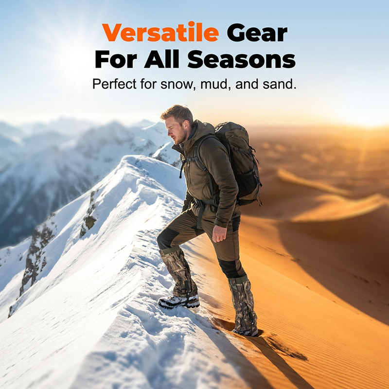 Adjustable Waterproof Leg Protection Gaiters