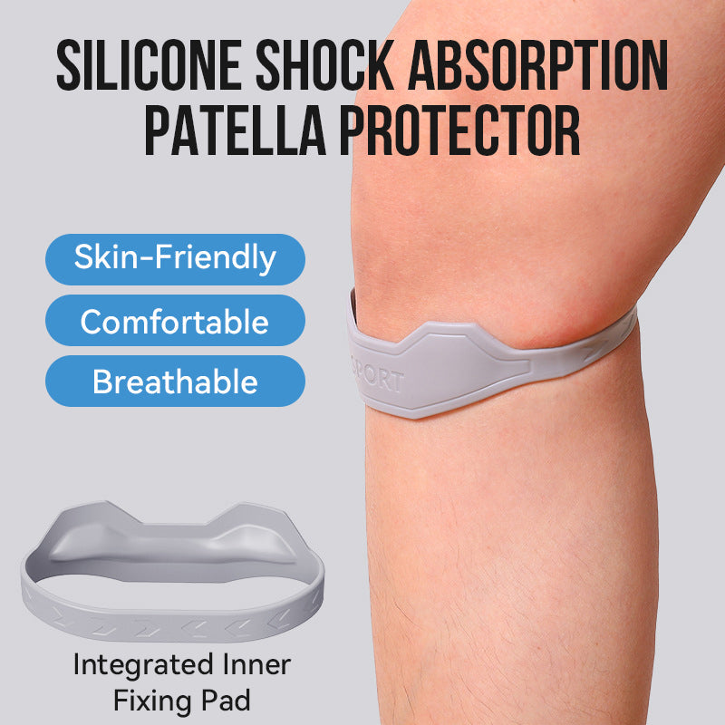 Health Every Day🏃‍♀️Silicone Patellar Tendon Support Strap
