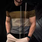 Men's Modern Graphic Print Crew Neck T-Shirt