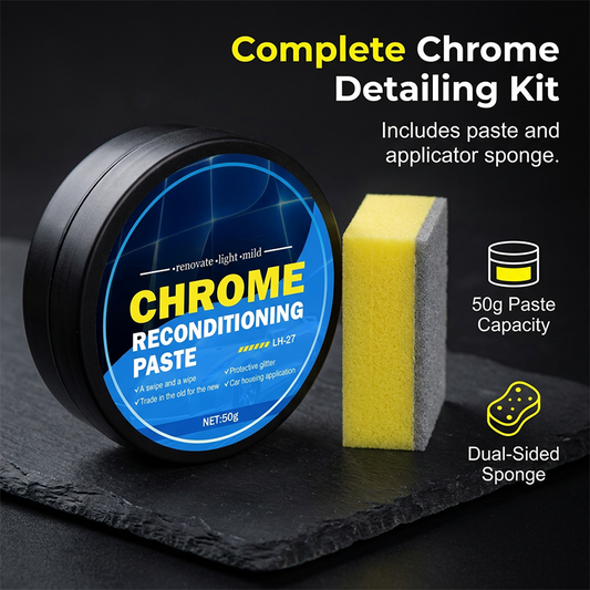 Car Chrome Restoration Paste – Shine & Restore Metal Trim✨