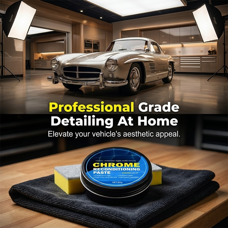 Car Chrome Restoration Paste – Shine & Restore Metal Trim✨