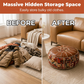 💥Multifunctional Storage Ottoman Pouf
