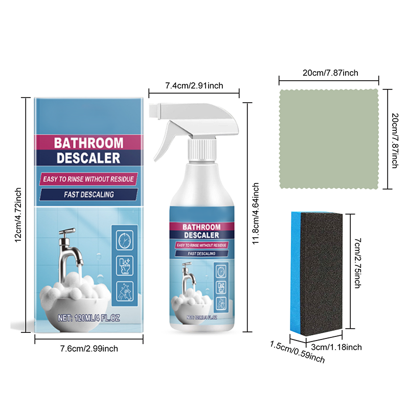 🔥Buy 2 Get 1 Free🔥All-in-One Bathroom Grime Cleaning Spray Set