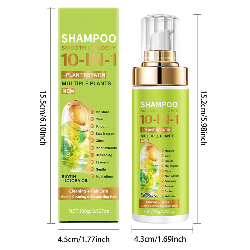 10-in-1 Plant-Based Essence Shampoo