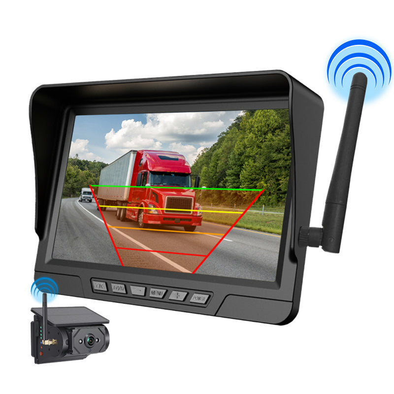 🌿♻️ LIMITED-TIME 50% OFF! Eco-Friendly Solar Backup Camera – Charges Even on Cloudy Days, 2.4GHz Digital Wireless, Night Vision Up to 50ft – Perfect for Trailers, SUVs & Work Trucks 🌙⛈️