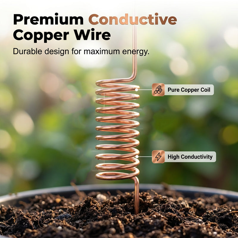 🔥Summer Hot Sale🔥Copper Spiral Antenna Plant Stakes