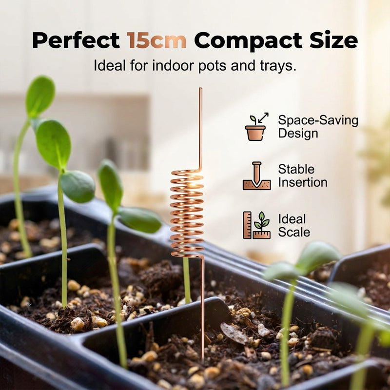🔥Summer Hot Sale🔥Copper Spiral Antenna Plant Stakes