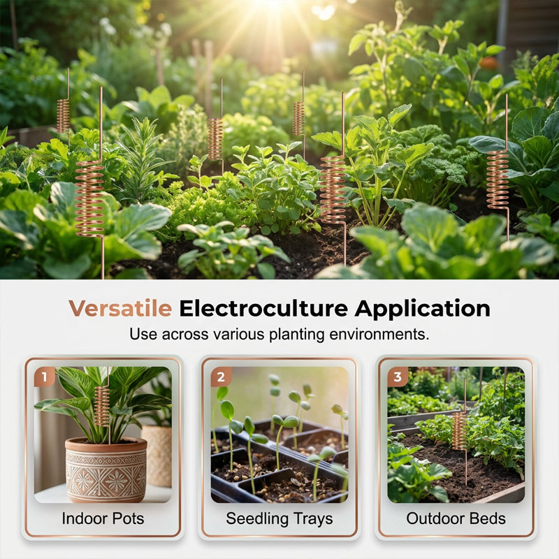 🔥Summer Hot Sale🔥Copper Spiral Antenna Plant Stakes