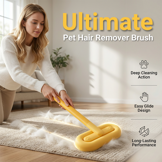 Long Handle Pet Hair Remover Brush