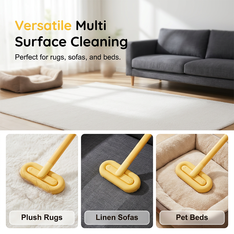 Long Handle Pet Hair Remover Brush