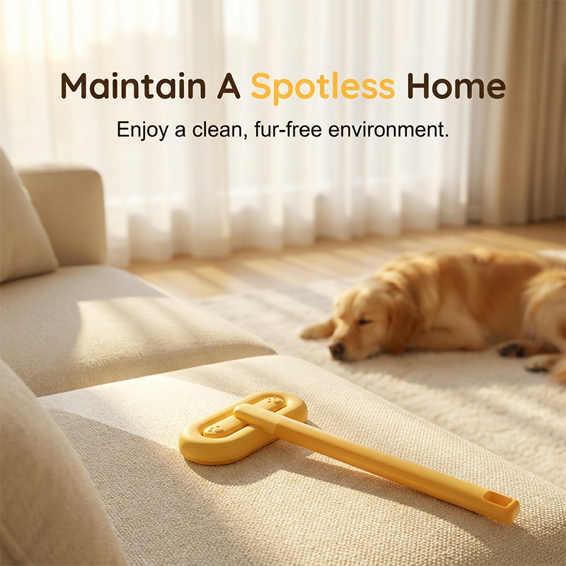 Long Handle Pet Hair Remover Brush