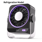 Portable Desk & Wall Fan with LED Display