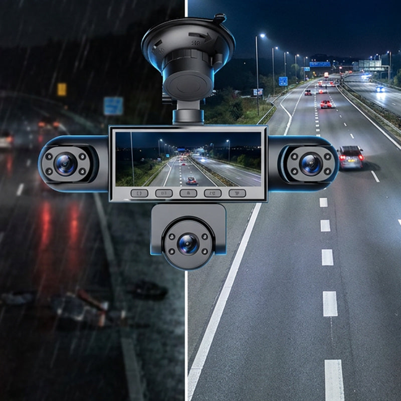 🎁2026 New Arrivals 50% OFF💥1080P Multi-Channel Dash Cam with Night Vision & Parking Monitor 🚗