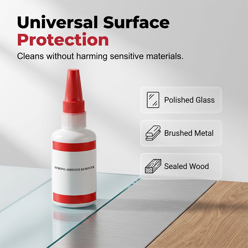 ✨ Fast Acting Glue Remover 🧴 ⚡Removes Sticky Residue Instantly