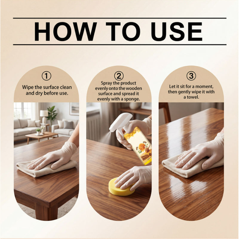 All-in-One Wood Polish and Cleaner Spray