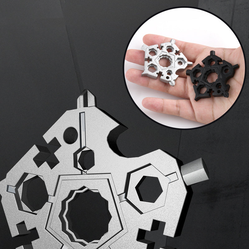 23-in-1 snowflake-shaped multi-tool