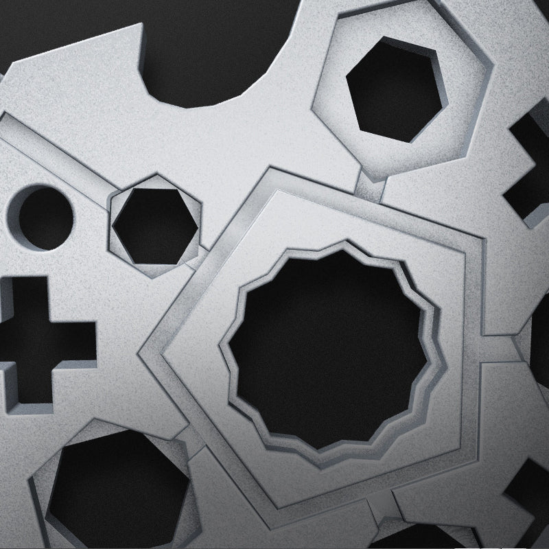 23-in-1 snowflake-shaped multi-tool