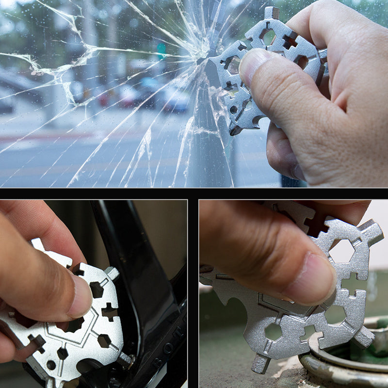 23-in-1 snowflake-shaped multi-tool