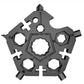 23-in-1 snowflake-shaped multi-tool