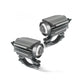 Universal Motorcycle LED Spotlight Dual Color Auxiliary Driving Light