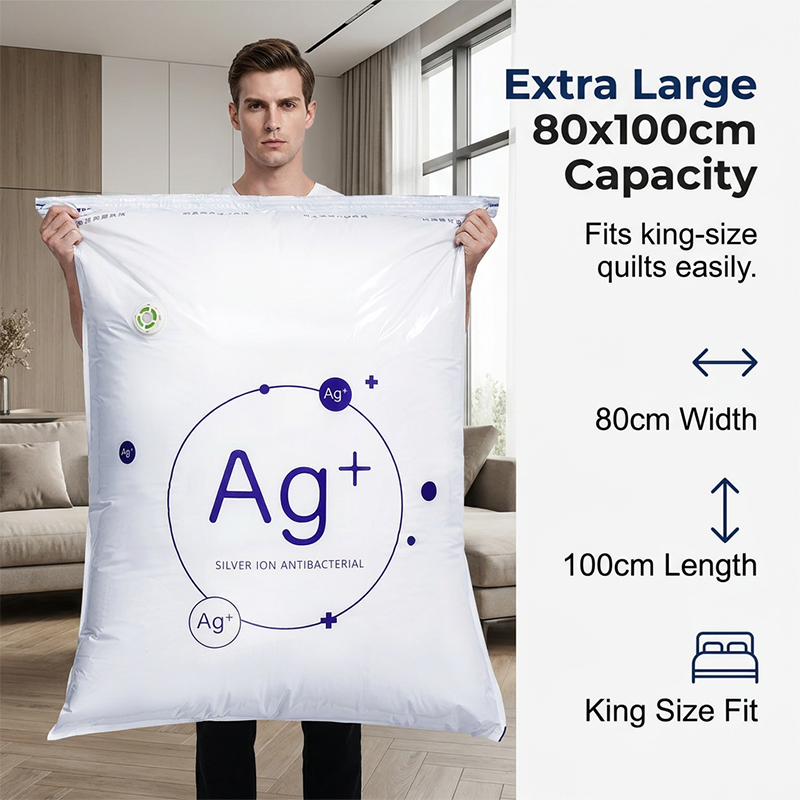 Antibacterial Clothes & Quilt Compression Organizer