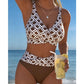 👙🌸🌟 LIMITED-TIME 50% OFF! Women’s High Waist Two-Piece Bikini Set – Retro High-Cut Bottom, Tummy Control, Removable Pads – Flattering & Comfortable for Poolside or Beach Days 🌊☀️