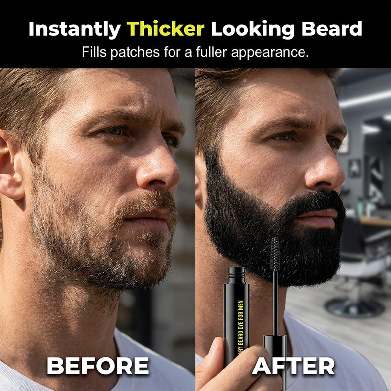 Long-Lasting Beard and Eyebrow Dye for Men