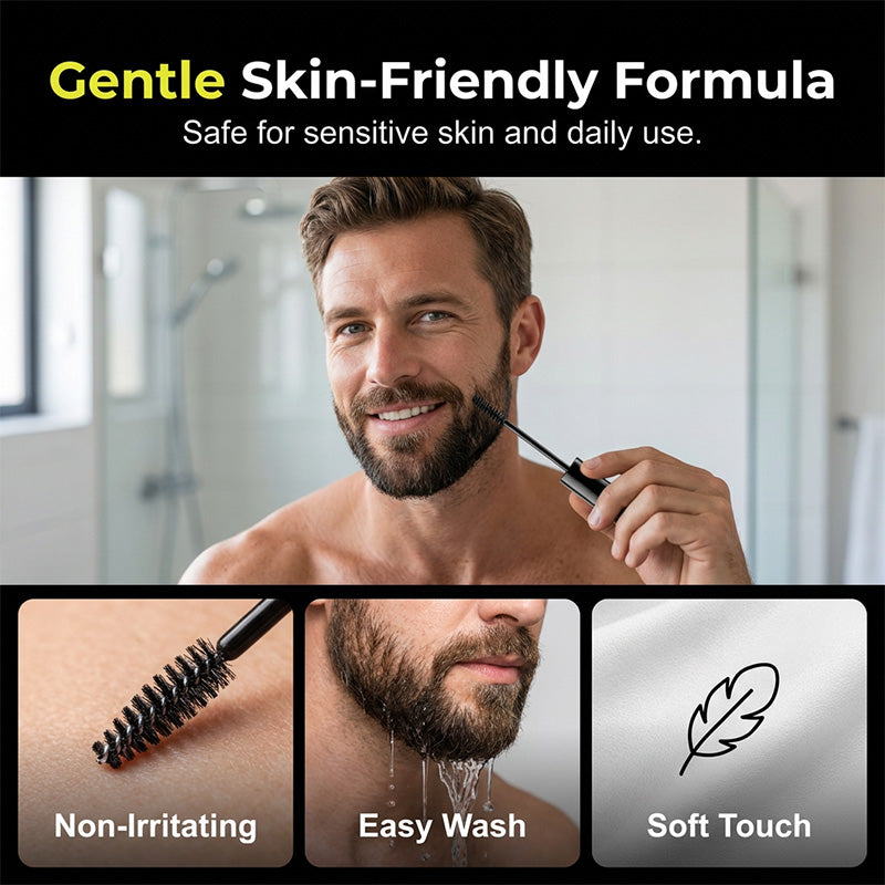 Long-Lasting Beard and Eyebrow Dye for Men