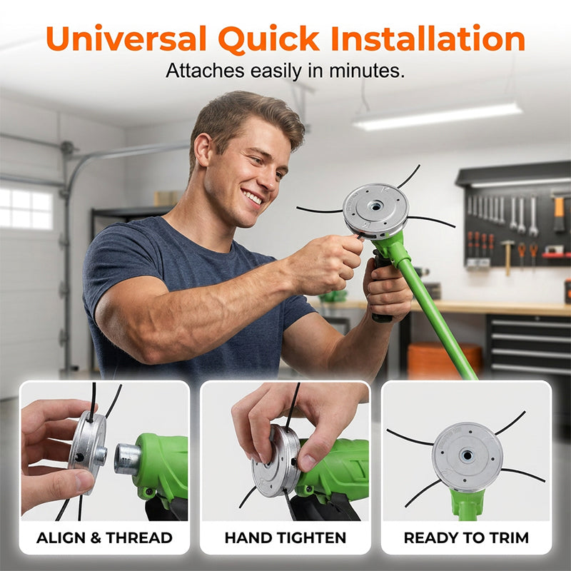 🥳SUMMER HOT SALE🥳💞50K+ SOLD!💥50% OFF! 🔪Automatic Nylon Cord Trimmer Head