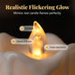Romantic LED Flameless Dripping Light Candles