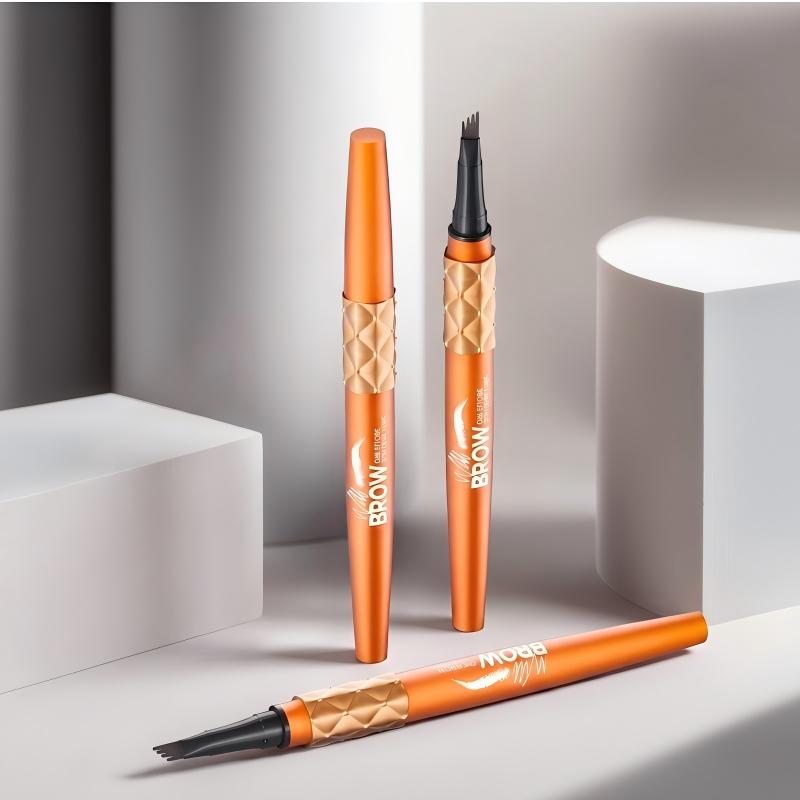 Waterproof Four-Fork Liquid Eyebrow Pencil