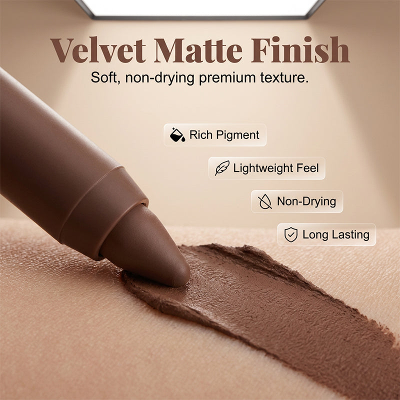 🎀LAST DAY SALE: ONLY ￡7.99!!🎁✨Waterproof Matte Crayon Lipstick