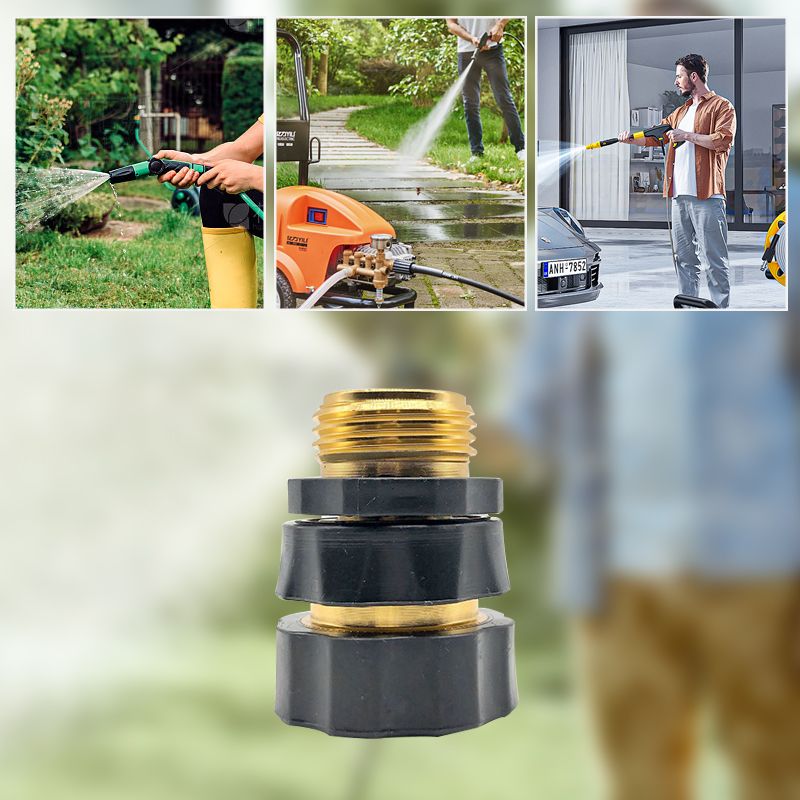 3/4 Inch Garden Hose Quick Connector