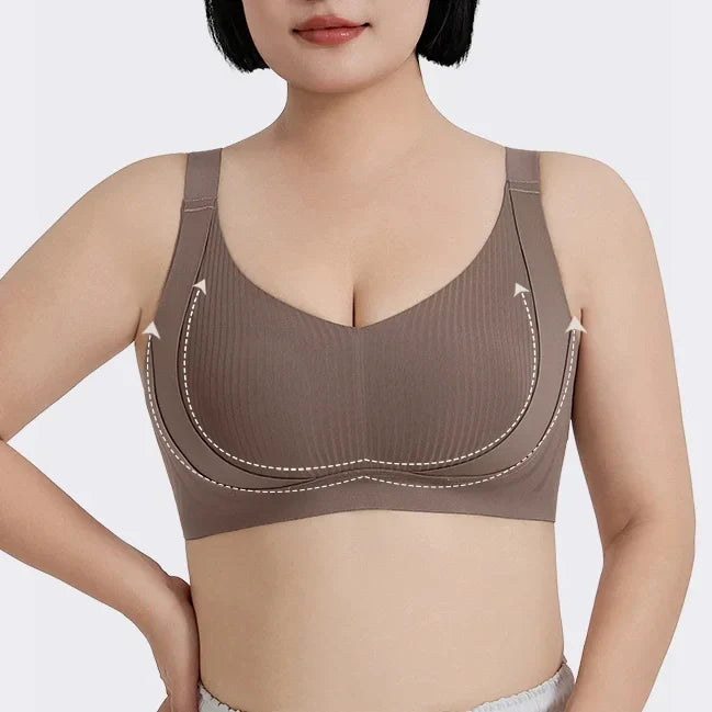 💗LAST DAY SALE :ONLY ￡9.99!!🔥50K+ SOLD💕💕Seamless Wire-Free Bra | Gentle Bust Lift & All-Day Cloud Soft Comfort☁️