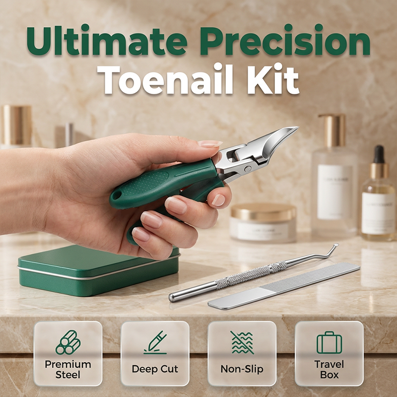 🔥LAST DAY SALE ONLY ￡9.99!!🔥3-Piece Professional Toenail Clipper Set
