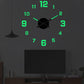 💥50% OFF LIMITED TIME💥3D DIY Luminous Acrylic Wall Clock Set