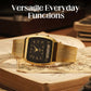 ⏱️ Vintage-Style Square Watch with Multifunction Display — Classic Retro Design, Modern Features