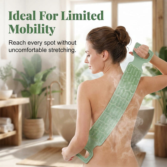 📢📢50% OFF !! ⏰🛁Deep Cleansing Silicone Back Scrubber🫧🧼