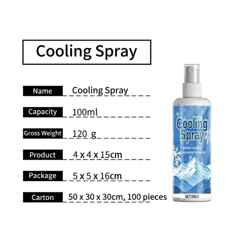 On-the-Go Summer Essentials Cooling Spray