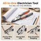 🔧50% OFF NOW! Industrial Ratchet Lineman's Pliers – Multi-functional Wire Stripper Cutter with Ratchet Gear, Heavy-Duty Hardened Steel Pliers for Electrical Work & Home Repair