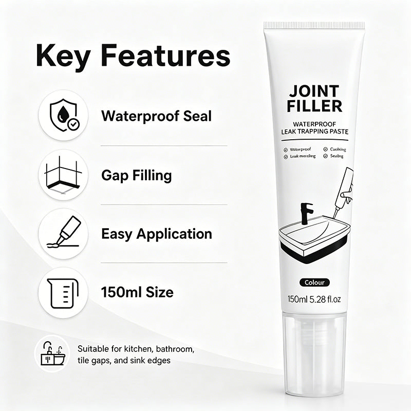 🏠 MULTI-PURPOSE WATERPROOF JOINT FILLER — Mould-Resistant | Flexible Seal | Indoor & Outdoor Use 🔧