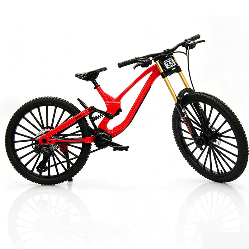 🏆 LIMITED-TIME 50% OFF! 🚲Mini Alloy Mountain Bike Model Toy