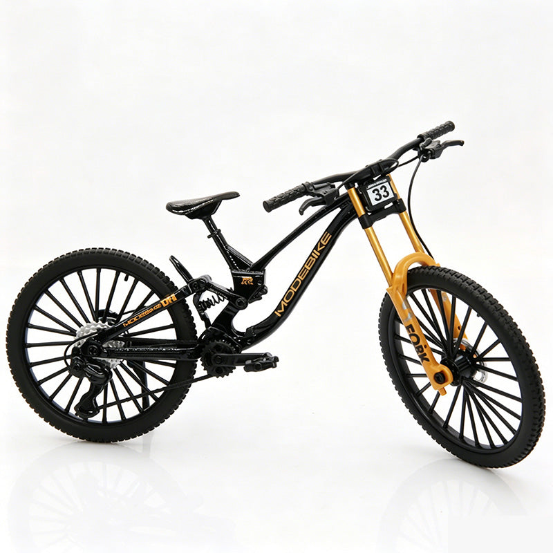 🏆 LIMITED-TIME 50% OFF! 🚲Mini Alloy Mountain Bike Model Toy