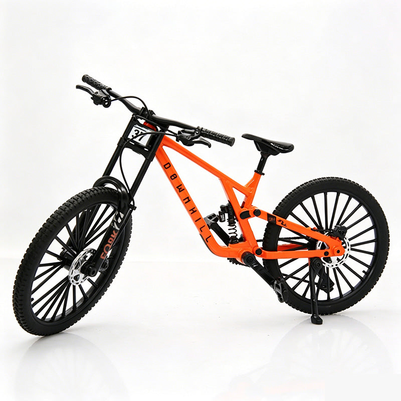 🏆 LIMITED-TIME 50% OFF! 🚲Mini Alloy Mountain Bike Model Toy