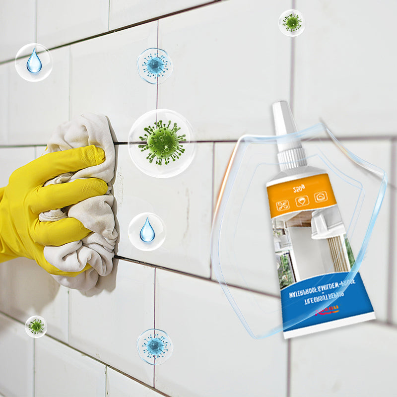 Tile Grout Repair - Waterproof & Mildew-Proof
