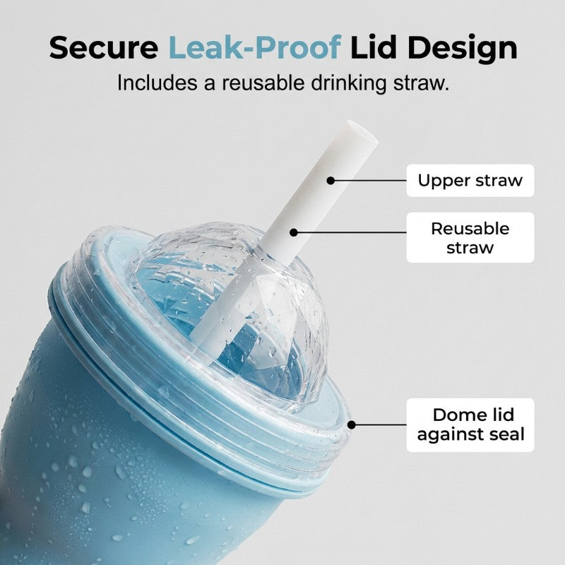 2-in-1 Collapsible Ice Ball Maker Cup