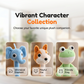 Long Neck Plush Bag Charm – Wrap-Around & Ultra-Soft