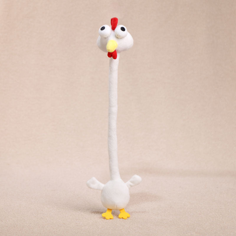 Long Neck Plush Bag Charm – Wrap-Around & Ultra-Soft
